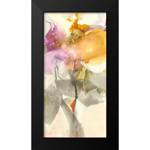 Tender Blossom Black Modern Wood Framed Art Print by Witt, El