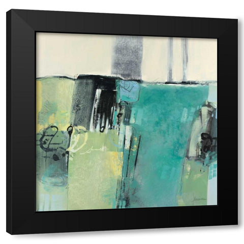 Prato II Black Modern Wood Framed Art Print with Double Matting by Cusumano, Francesco
