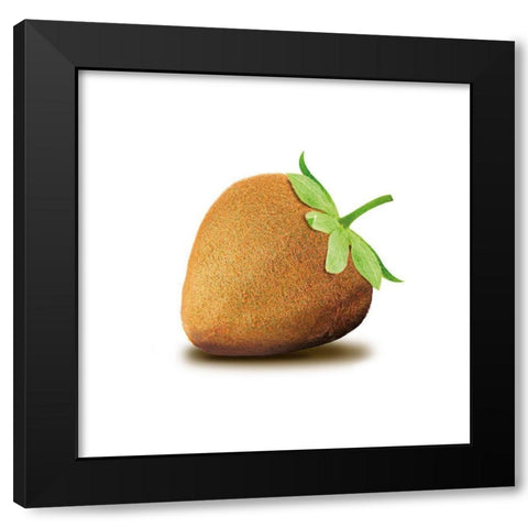 Kiwbeere Black Modern Wood Framed Art Print with Double Matting by Broszius, Michael