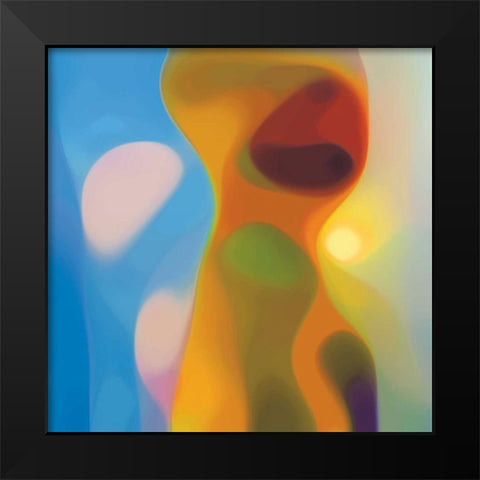 Evolution 13 Black Modern Wood Framed Art Print by Klipp, Ortwin
