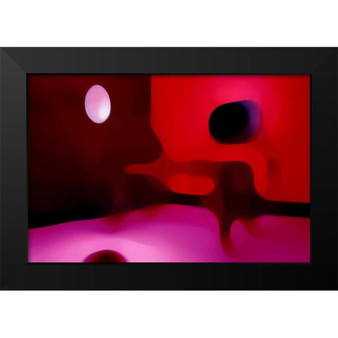 Evolution 856 Black Modern Wood Framed Art Print by Klipp, Ortwin