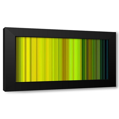 Lichtlinien 891 Black Modern Wood Framed Art Print with Double Matting by Klipp, Ortwin