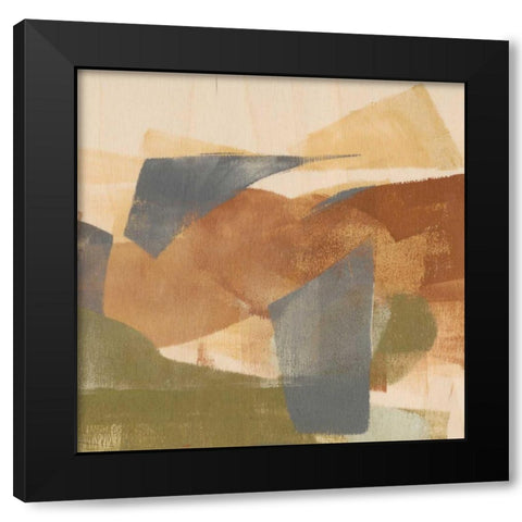 Tip Top II Black Modern Wood Framed Art Print with Double Matting by Goldberger, Jennifer