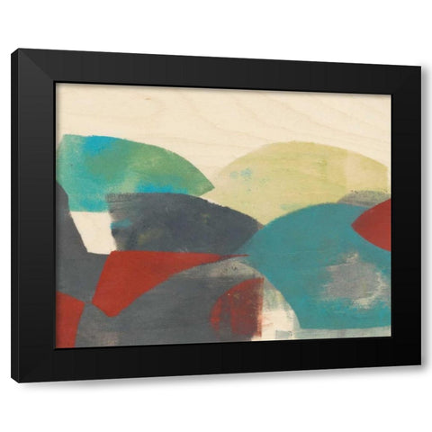 Ship Shape I Black Modern Wood Framed Art Print with Double Matting by Goldberger, Jennifer