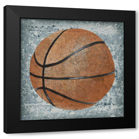 Grunge Sporting I Black Modern Wood Framed Art Print by Studio W