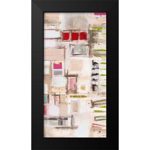 Plans Four II Black Modern Wood Framed Art Print by Galapon, Nikki