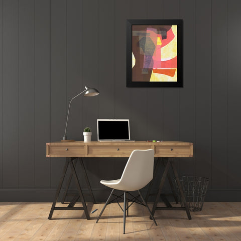 SOMA Goes Up Black Modern Wood Framed Art Print by Delamater, Rob