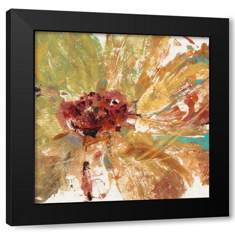 Splash I Black Modern Wood Framed Art Print with Double Matting by OToole, Tim