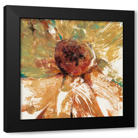 Splash II Black Modern Wood Framed Art Print with Double Matting by OToole, Tim