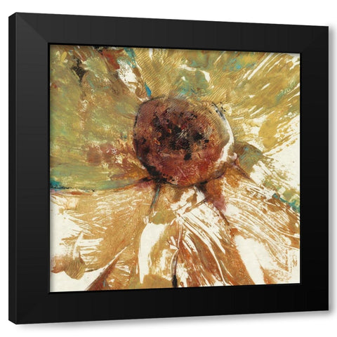 Splash II Black Modern Wood Framed Art Print with Double Matting by OToole, Tim