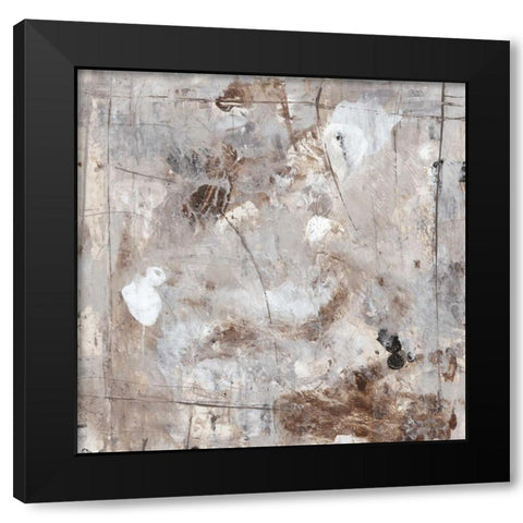 Neutral Jostle II Black Modern Wood Framed Art Print by OToole, Tim