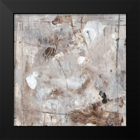 Neutral Jostle II Black Modern Wood Framed Art Print by OToole, Tim