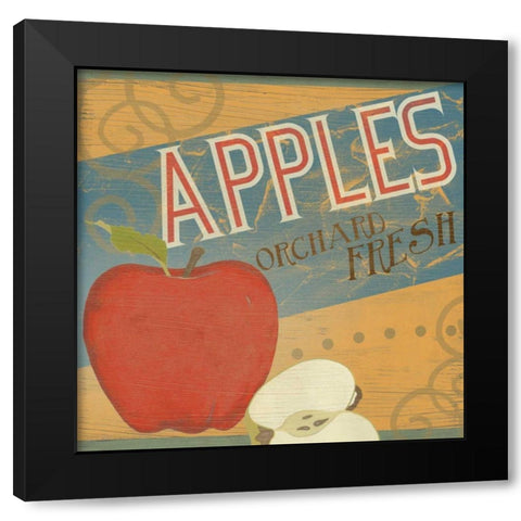 Farm Stand II Black Modern Wood Framed Art Print by Vess, June Erica