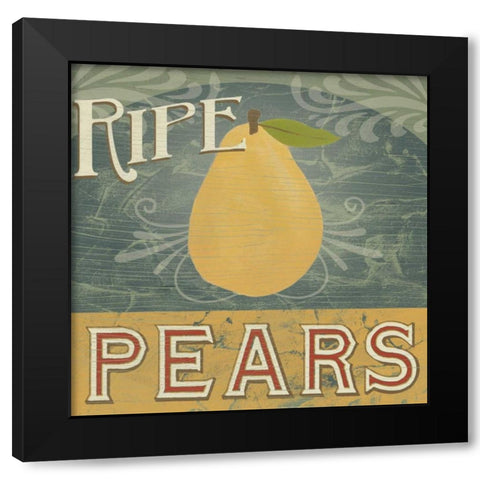 Farm Stand V Black Modern Wood Framed Art Print with Double Matting by Vess, June Erica