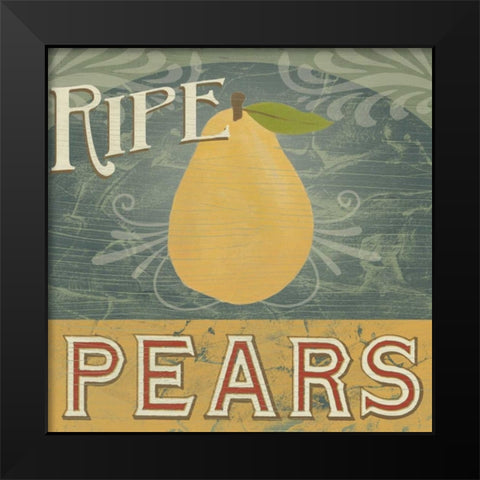 Farm Stand V Black Modern Wood Framed Art Print by Vess, June Erica