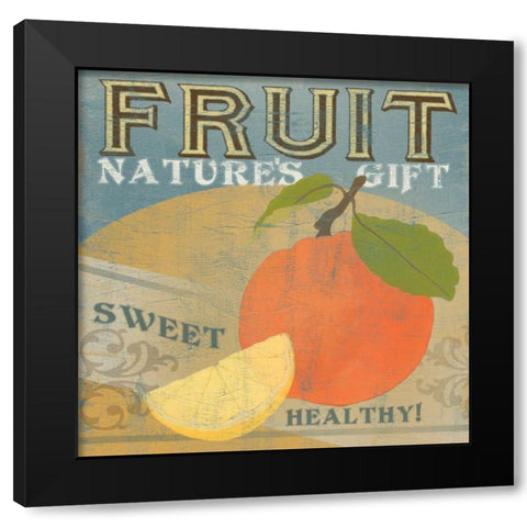 Farm Stand VII Black Modern Wood Framed Art Print by Vess, June Erica