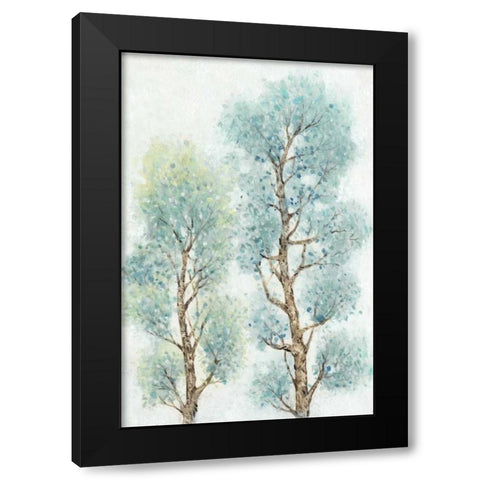 Tranquil Tree Tops II Black Modern Wood Framed Art Print with Double Matting by OToole, Tim