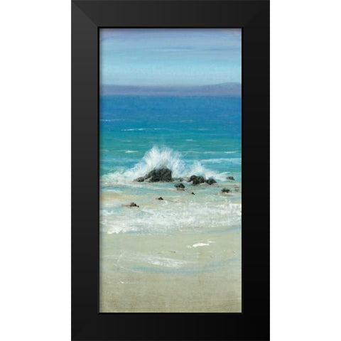 Salt Spray III Black Modern Wood Framed Art Print by OToole, Tim