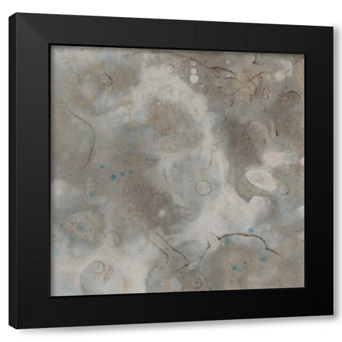 Celestial Dream IV Black Modern Wood Framed Art Print by Stramel, Renee W.