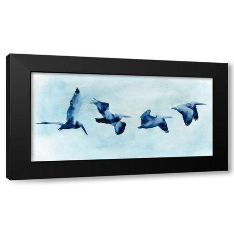 Coastal Covey II Black Modern Wood Framed Art Print by Popp, Grace