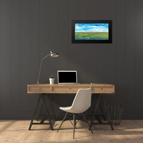 Vast Land II Black Modern Wood Framed Art Print by OToole, Tim
