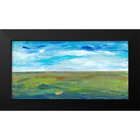 Vast Land II Black Modern Wood Framed Art Print by OToole, Tim