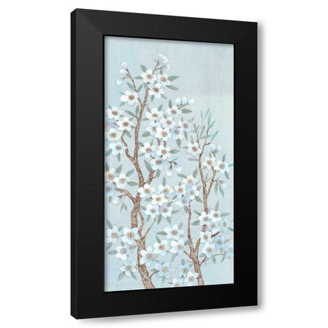 Branches of Blossoms II Black Modern Wood Framed Art Print with Double Matting by OToole, Tim