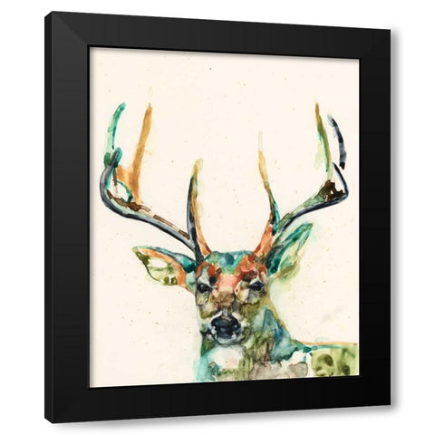 Hi Fi Wildlife II Black Modern Wood Framed Art Print by Goldberger, Jennifer