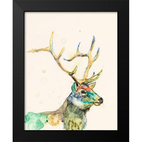 Hi Fi Wildlife III Black Modern Wood Framed Art Print by Goldberger, Jennifer