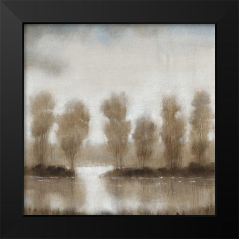 Subtle Reflection I Black Modern Wood Framed Art Print by OToole, Tim
