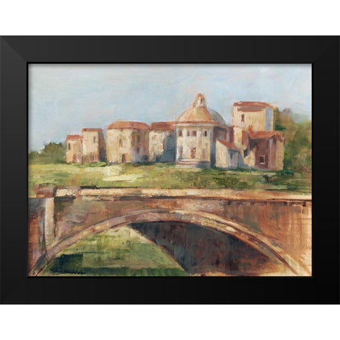 European River Bank II Black Modern Wood Framed Art Print by Harper, Ethan