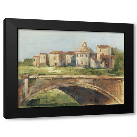 European River Bank II Black Modern Wood Framed Art Print by Harper, Ethan
