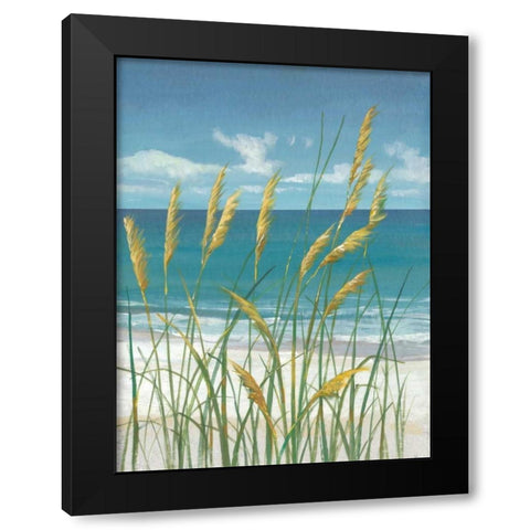 Summer Breeze II Black Modern Wood Framed Art Print by OToole, Tim
