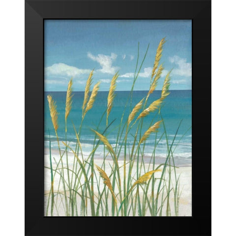 Summer Breeze II Black Modern Wood Framed Art Print by OToole, Tim