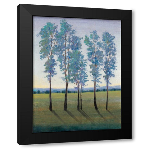 Acreage II Black Modern Wood Framed Art Print by OToole, Tim