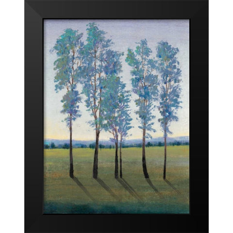 Acreage II Black Modern Wood Framed Art Print by OToole, Tim