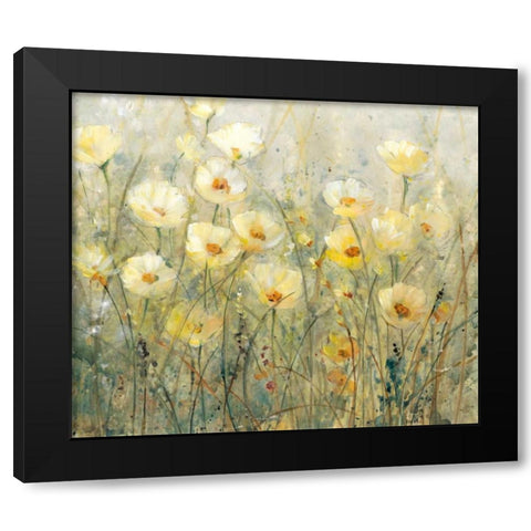 Summer in Bloom I Black Modern Wood Framed Art Print by OToole, Tim