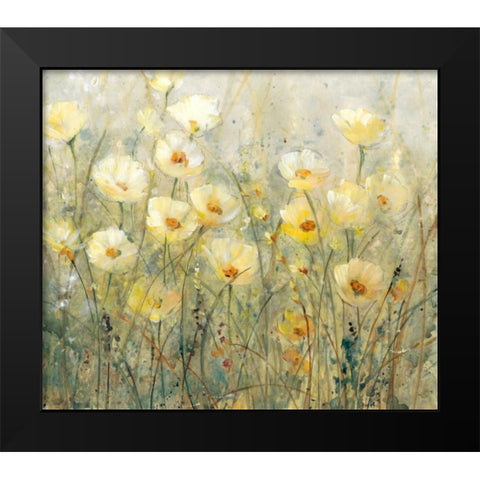 Summer in Bloom I Black Modern Wood Framed Art Print by OToole, Tim