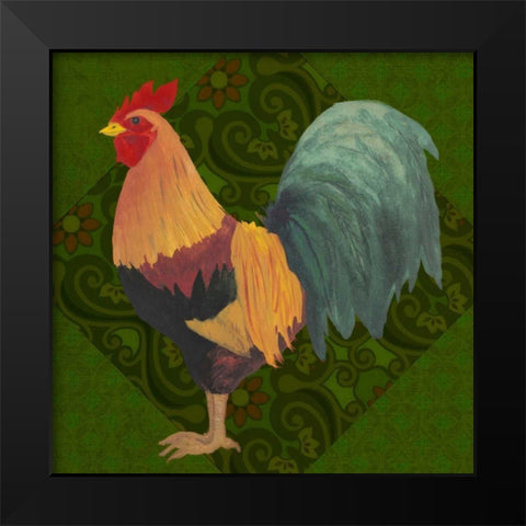 Yard Bird II Black Modern Wood Framed Art Print by Popp, Grace