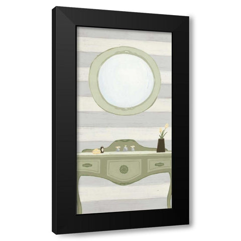 Riviera Bath IV Black Modern Wood Framed Art Print by Vision Studio