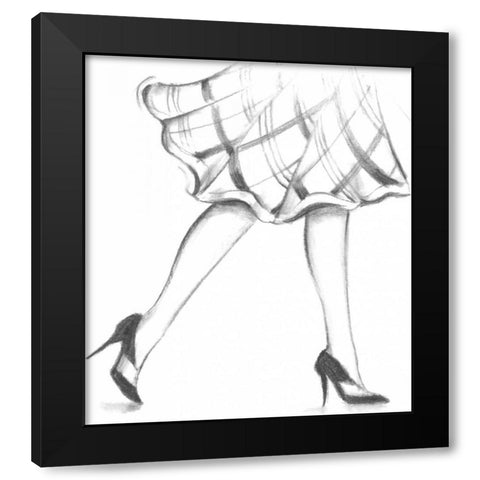 Perfect Companion II Black Modern Wood Framed Art Print with Double Matting by Harper, Ethan