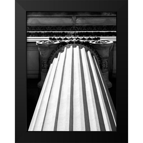 Structural Details I Black Modern Wood Framed Art Print by Pica, Jeff