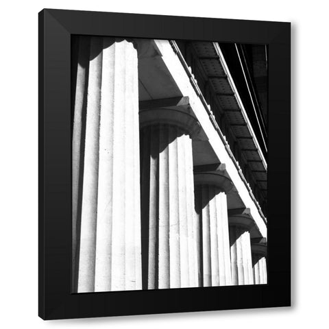 Structural Details II Black Modern Wood Framed Art Print by Pica, Jeff