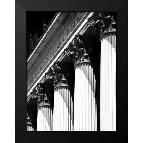 Structural Details VI Black Modern Wood Framed Art Print by Pica, Jeff