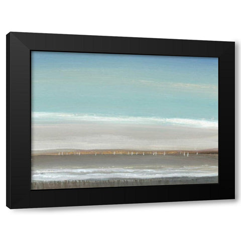 Distant Coast I Black Modern Wood Framed Art Print by OToole, Tim