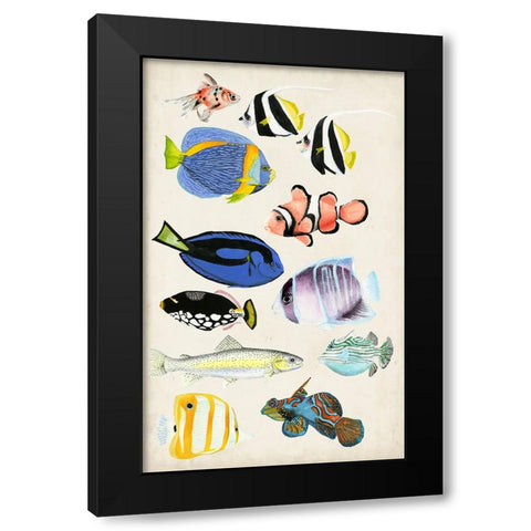 Antique Aquarium II Black Modern Wood Framed Art Print by McCavitt, Naomi