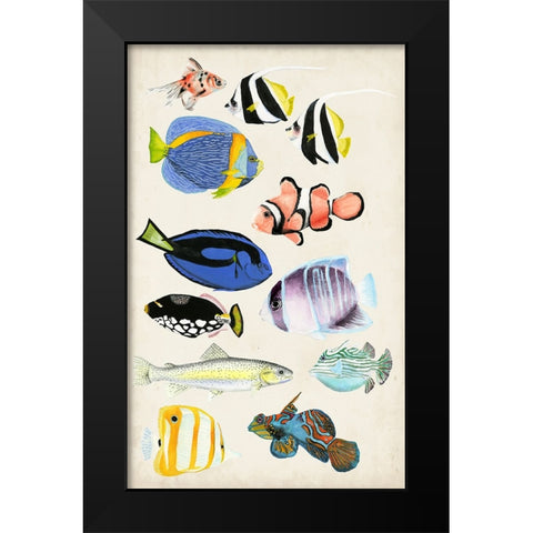 Antique Aquarium II Black Modern Wood Framed Art Print by McCavitt, Naomi