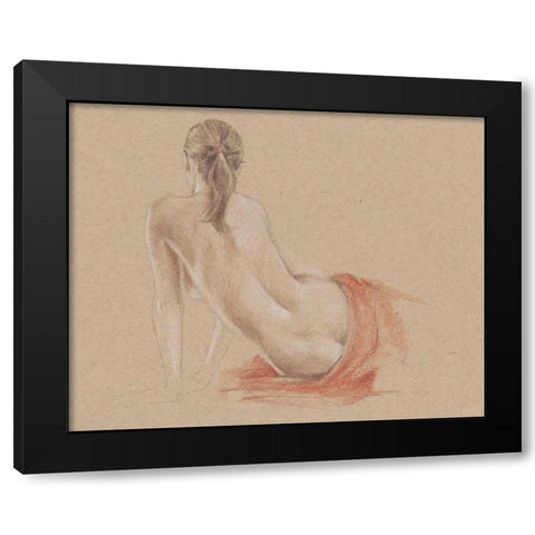 Classical Figure Study II Black Modern Wood Framed Art Print by Harper, Ethan