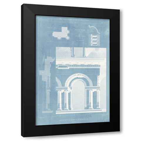 Details of French Architecture I Black Modern Wood Framed Art Print with Double Matting by Vision Studio