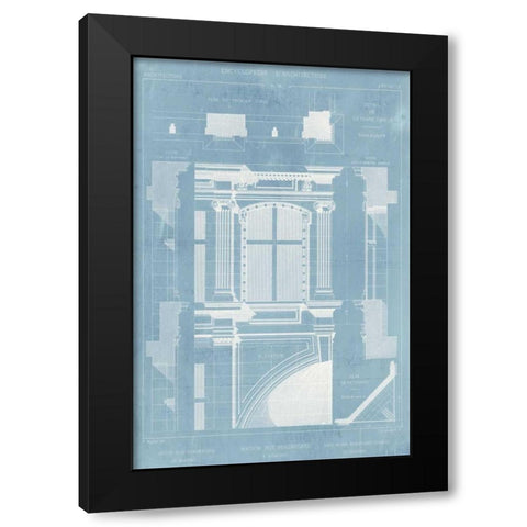 Details of French Architecture II Black Modern Wood Framed Art Print with Double Matting by Vision Studio